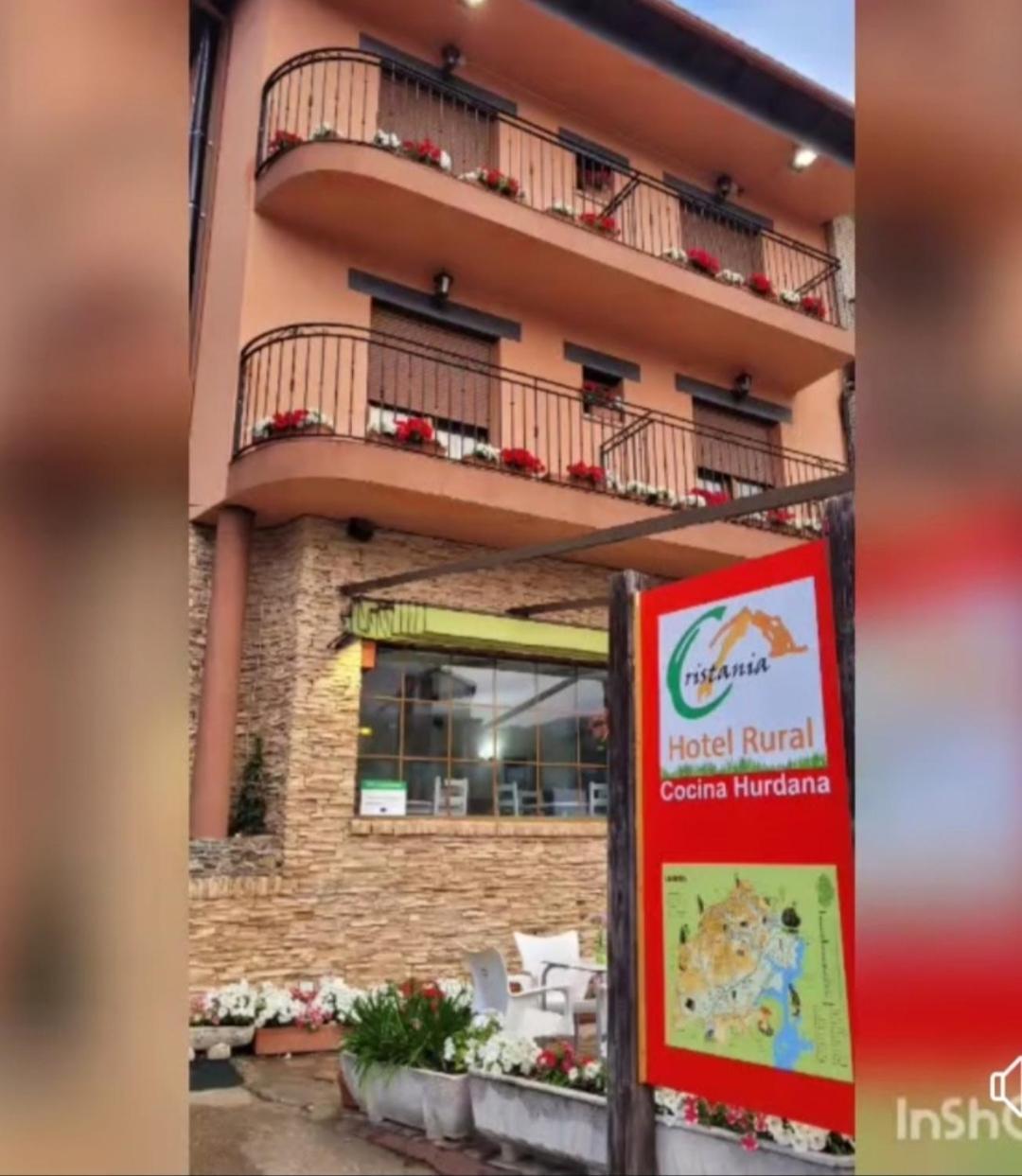 Hotel Rural Cristania Caminomorisco Kültér fotó